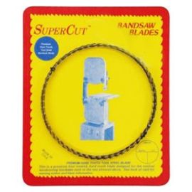 SuperCut B9312W12H3 93-1/2 Inch Long - 1/2 Inch Width 3 Hook Tooth Band Saw Blade (Replacement of Delta 28-089)