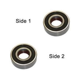 Superior Electric SE 6000-2RS-D Replacement Ball Bearing - 2 x Seal, ID 10 mm x OD 26 mmx W 8 mm  Bosch 1900905173, Porter Cable 893212, Milwaukee 02-04-1020, Makita 211061-7 (2pcs/pk)
