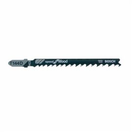 Bosch T144D 4 Inch 6 TPI T-Shank Style Jigsaw Blades (5/Pack)
