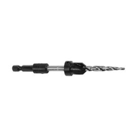 W.L.Fuller C102HTC 13/64" Taper Point Drill Bit With Countersink And 1/4" Quick Change Hex Shank