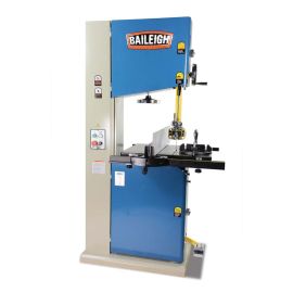Baileigh WBS-18-1.0 3HP 220V 1Ph 18 Inch Industrial Wood Working Vertical Bandsaw, 20 Inch x 24 Inch Table Size