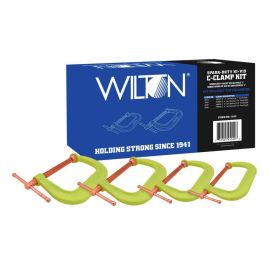 Wilton 11114 Spark-Duty 400CS Hi-Vis Kit C-Clamp Kit with 1 of each of #20479, #20483, #20484, #20485
