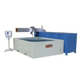 Baileigh WJ-512CNC 460V 3PH 60 Htz 60 Inch x 144 Inch 3 axis CNC Flying Arm Water Jet with Direct Drive Pump