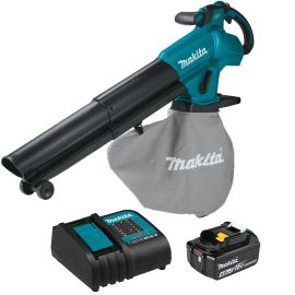 Makita  XBU07SM1 18V Lxt Brushless Blower / Vacuum Mulcher Kit, With One Battery (4.0Ah)