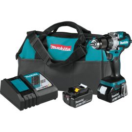 Makita  XPH16T 18V Lxt Lithium-Ion Compact Brushless Cordless 1/2 Inch Hammer Driver-Drill Kit (5.0Ah)