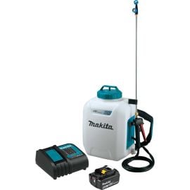 Makita XSU01SM1 18V LXT Lithium-Ion Cordless 2.6 Gallon Backpack Sprayer Kit, with one battery (4.0Ah)