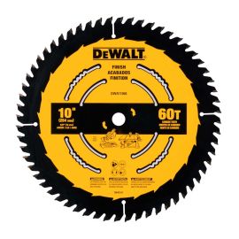 Dewalt DWA11060 10 in. 60T Finish Saw Blade ( Replacement Of 15370 )