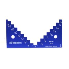 Big Horn 14612 Saw Depth Gauge
