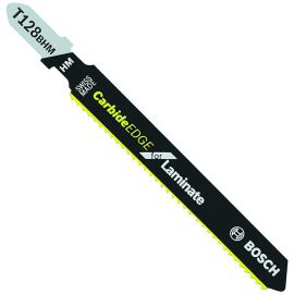 Bosch T128BHM1 3-5/8 Inch 14 TPI Carbide-Strip Special for Laminates T-Shank Jig Saw Blade - 5 Pieces