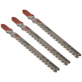 Bosch T102H Clean for PVC Jigsaw Blade - 3pk