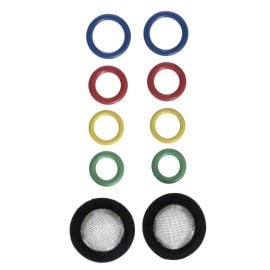 Generac 6658 Inlet Water Filter & O-Ring Seals (5 PK)