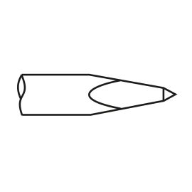 Chicago Pneumatic 6158132350 Pick Chisel 24 Inch .680 Round