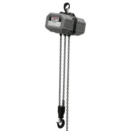 Jet 111500 1SS-1C-15, 1 Ton 15' LIFT, 115V/230V Prewired Electric Chain Hoist