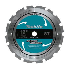 Makita A-95146 12" 8T PCD Miter Saw Blade, Fiber Cement