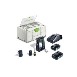 Festool 576889 18V Cordless Drill CXS HPC4,0 I-Set