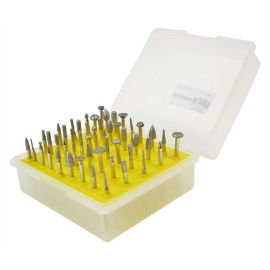 Big Horn 19399 50-Pieces 1/8 Inch Shank Diamond Coated Mounted Points - Small