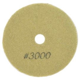 Specialty Diamond BRTW43000 4" Diamond Wet Polishing Pad, 3mm Thick 3000 Grit