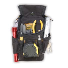 Custom LeatherCraft 1523 Small ZipTop Utility Pouch