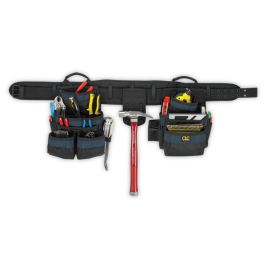 Custom LeatherCraft 2605 20 Pocket 4-Piece Carpenter`s Ballistic Combo