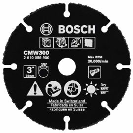 Bosch CMW300 3 Inch Carbide Multi-Wheel