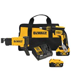 Dewalt DCF620CM2 20V MAX Drywall Screw Gun Kit with Collated Drywall Screwgun Attachment