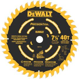 Dewalt DW7114PT Miter Saw Blade 7-1/4 In 40t