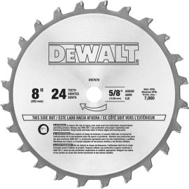 Dewalt DW7670 8 Inch 24t Dado