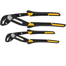 Dewalt DWHT70486 Push-Lock Plier Set 8 Inch & 10 Inch - 2 Pk Bulk (4 Pack)