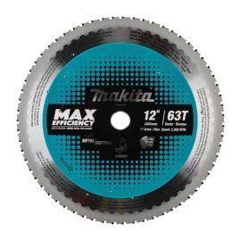 Makita E-12033 12" 63T Carbide-Tipped Max Efficiency Saw Blade, Metal/General Purpose