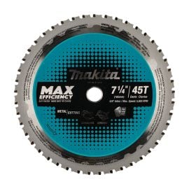 Makita E-12815 7-1/4" 45T Carbide-Tipped Max Efficiency Saw Blade, Metal/General Purpose