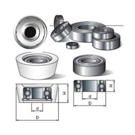 Freud 62-111 32mm OD X 15mm ID Bearing