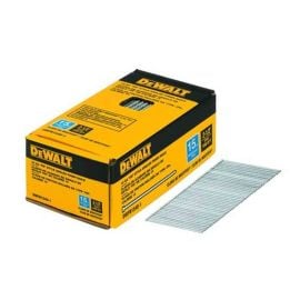 Dewalt DWFN1540-1 2-1/2" Steel 15 ga 22.5 Finish Nails - Chisel Point