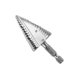 Bosch IMSDC4 1/4 In. to 7/8 In. High-Speed Steel Turbo Impact Step Drill Bit