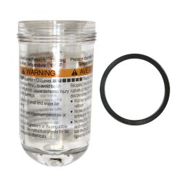 Interstate Pneumatics WP1230PB Poly Bowl Kit for Lubricator W1230