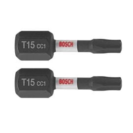 Bosch ITDT25115 Driven 1 Inch Impact Torx #25 Insert Bits - 75 Pieces