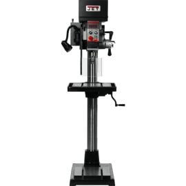 Jet 354251 JDPE-20EVSC-PDF 20 Inch Clutch EVS Drill Press with Power Downfeed 1-1/2HP, 115V, Single Phase