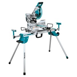 Makita LS1019LX 10 Inch Dual‑Bevel Sliding Compound Miter Saw with Laser and Stand