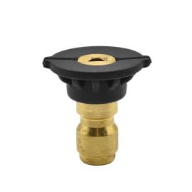 Interstate Pneumatics PW7103-DB Pressure Washer 1/4 Inch Quick Connect High Pressure Spray Nozzle Tip - Black
