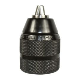 Superior Electric RV13M14 1/16 Inch - 1/2 Inch Capacity Metal Double Sleeve Keyless Drill Chuck with Radial Lock Mechanism - M14 x 1-1/2 UNF Mount