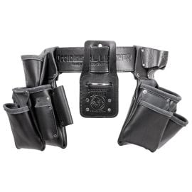 Occidental Leather UB5080DB LG Pro Framer Tool Belt Set with Double Outer Bag - Ultra Black - Large