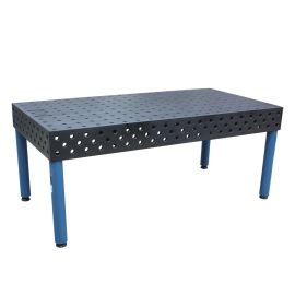 Baileigh WJT-7839-HD 78 Inch x 39 Inch Heavy Duty 3D Steel Welding Table with 5 Fixturing Surfaces