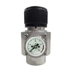 Interstate Pneumatics WRCO2-NC CO2 Cylinder Regulator - Solid Aluminum Body without Belt Clip 125 PSI (for CO2 Cylinders)