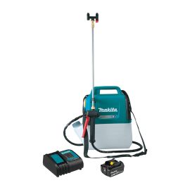 Makita XSU03SM1 18V LXT Lithium-Ion Cordless 1.3 Gallon Sprayer Kit, with one battery (4.0Ah)