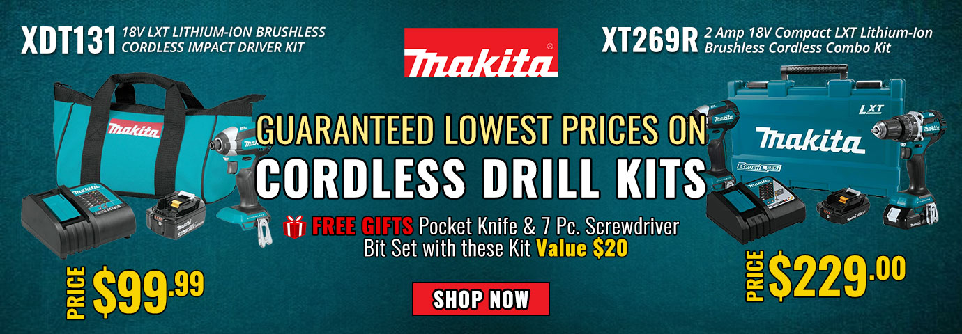 Makita Cordless Drill Kit Promo