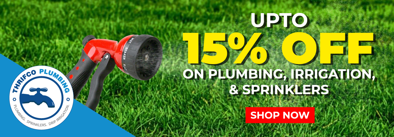 UPTO 15% OFF ON Thrifco Plumbing